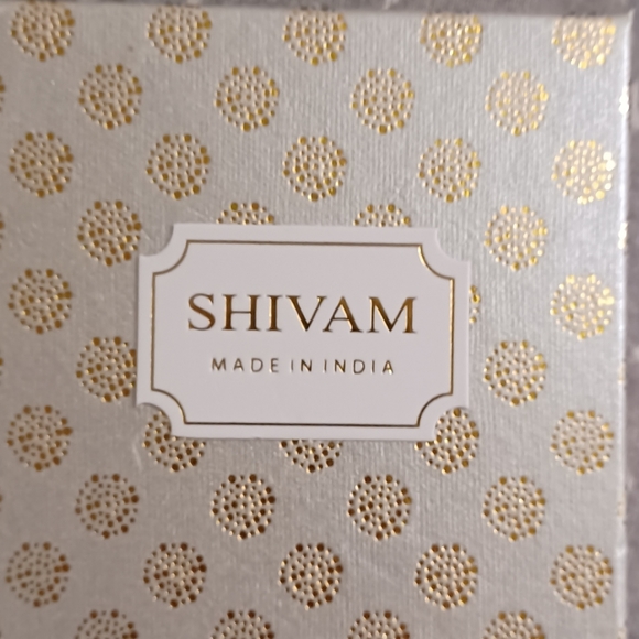 2 PC SHIVAM STERLING SILVER SPACER BEADS & PURPLE ONYX GEMSTONES BEADS STRETCH B - Picture 3 of 8